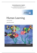 Samenvatting Leren en Cognitie (Human Learning) 