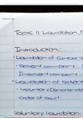 Topic 11 Liquidation, Deregistration, Business rescue