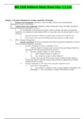 BPL 5100 Globus Midterm Study Guide / BPL5100 Midterm Study Sheet ( 2 Versions, Ch. 1, 2, 3, 5, 6,7, 10): Baruch College