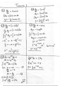 Differential equations by separation of variables