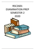 RSC2601 - exam questions and answers (searchable)