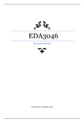 EDA3046 to EED2601 summary