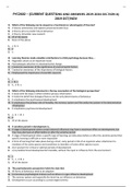 PYC2602 MEGA EXAM PACK (answer, over 300 pages)