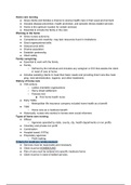 Community Nursing Exam 2 Review Sheet