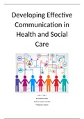  Developing Effective Communication in Health and Social Care (Barries)