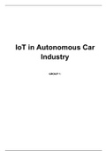 Paper_IoT in Autonomous Car Industry