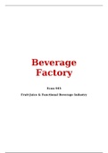 Industry Analysis Paper_Fruit Juice _ Functional Beverage Industry