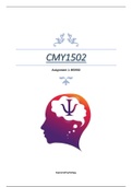 CMY1502 Assignment 1  Semester 1 2021