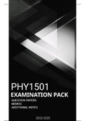 PHY1505  EXAM PACK