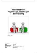 Moduleopdracht psychologie, coaching en beïnvloeding, NCOI 2020, cijfer 8 incl. feedback!