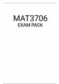 MAT3706 EXAM PACK 2021