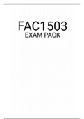 FAC1503 EXAM PACK 2021
