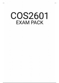 COS2601 EXAM PACK 2021
