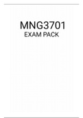 MNG3701 EXAM PACK
