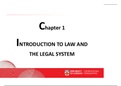 Law and the legal system