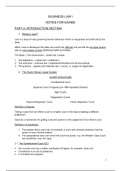 CML1001F Business Law Notes