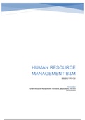 Samenvatting Human Resource Management, ISBN: 9781544331317  Human Resource Management