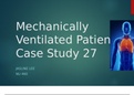 Mechanically Ventilated Patient  Case Study 27