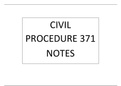 FULL YEAR NOTES ON CIVIL PROCEDURE 