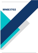 MNB3702 Notes (Exam Prep) 2022