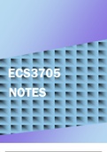 ECS3705 Notes