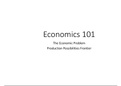  ECON101- Economic Problem 