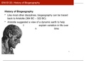 History of Biogeography