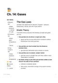 Ch. 14: Gases (Boyle's Law, Charles's Law, Gay-Lussac's Law)