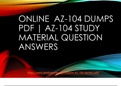 latest AZ-104 pdf dumps easy understandable question answers 
