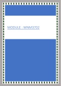 MNM3702 Exam Pack