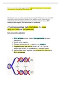 2.2 DNA replication AQA Biology AS/A level 