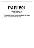 PAR1501 Assignment pack (2021)