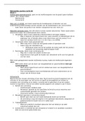 Samenvatting Recht H3 (onderdeel Bedrijf en omgeving) inclusief overzicht belangrijkste punten (4 pagina's ) en overzicht van wettelijke bepalingen per onderwerp