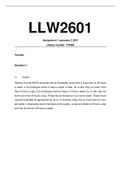 LLW2601 Assignment pack