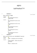 BIOL 2402 A&P II Lab Practical 3 Labs  7-9