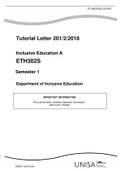 ETH302S - Summary & Assignment Answers - 2020