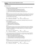 Exam (elaborations) Nursring NR 324 ch51 