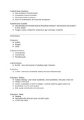 Biol 485 (Invertebrates) - Final Exam Notes