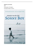 (Complete Samenvatting) Boekverslag Nederlands  Sonny Boy, Annejet van der Zijl, perfect om door te nemen voor Mondeling of boekpresentatie over  Sonny Boy