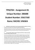 TPN3704 assignment 1