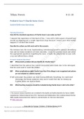 Vsim For Nursing Pediatric Case 10 Charlie Snow Guided Reflection Questions and Complete Solutions