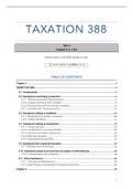 Taxation 388: Summaries for SILKE Chapters 5, 6, 7 & 8