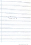 Grade 11-12 Vectors notes IEB