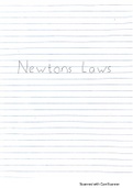 Grade 11 - 12 Newton's Laws notes IEB