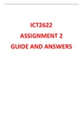 ICT2622 ASSIGNMENT 2 GUIDE AND ANSWERS