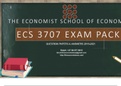 ECS3707 - Development Economics (ECS3707) Question Papers and Solutions from JUNE 2018 to JAN 2021