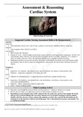 Case Study Assessment & Reasoning Cardiac System, John Gordon, 65 years old, (Latest 2021) Correct Study Guide, Download to Score A