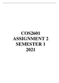 COS2601 ASSIGNMENT 2,SEMESTER 1,YEAR 2021