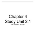 Chapter 4 (SUT 2.1.1): Conditional Probabilities of a Two-way table 