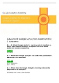Google Analytics Advanced Answers I 2024 I Google Analytics Advanced Antwoorden